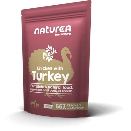 dog pouch chickenturkey 300g